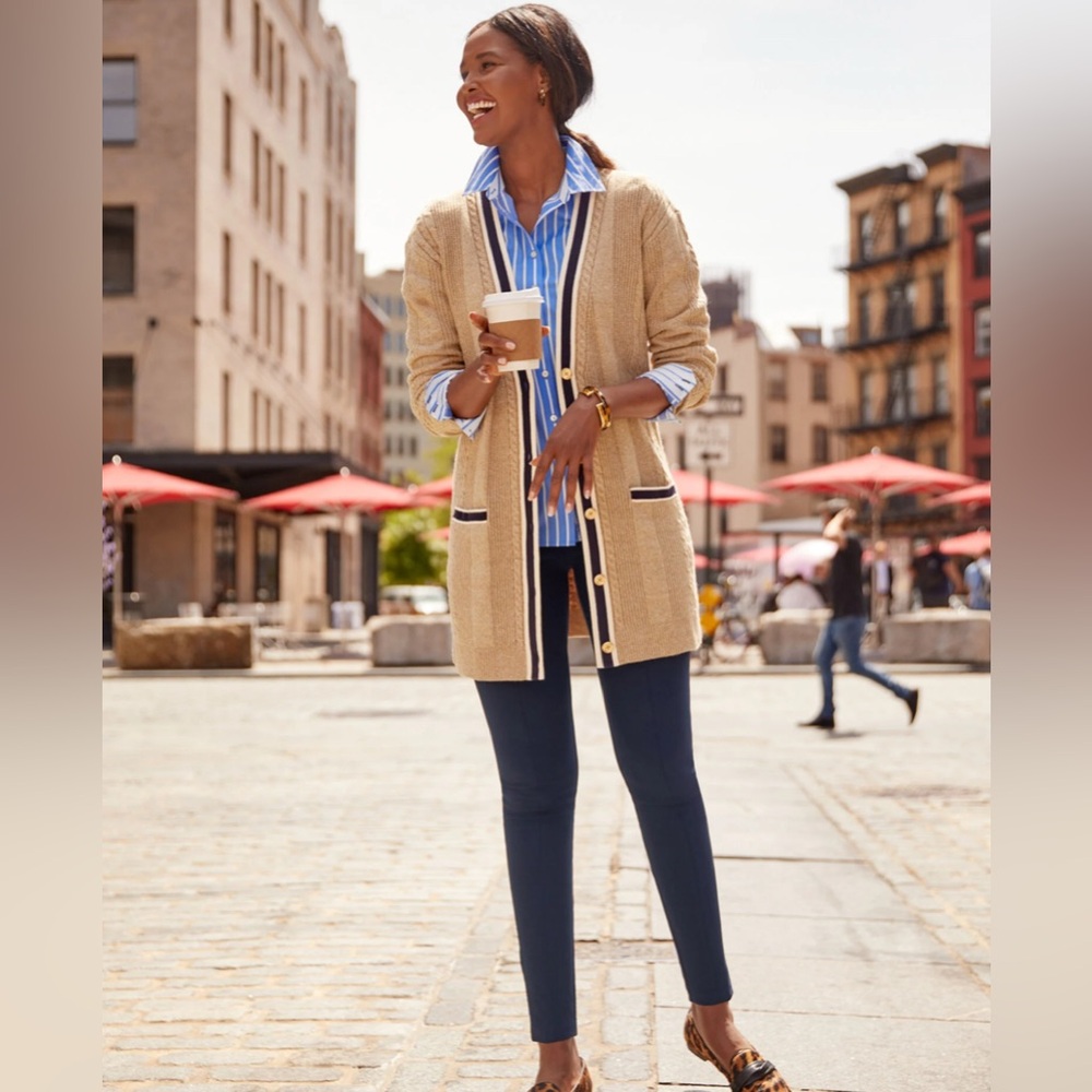 Talbots Cable Knit Cardigan